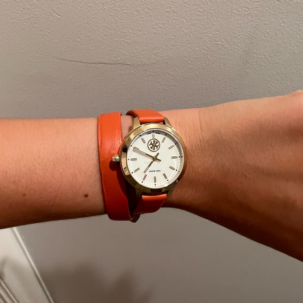 Tory Burch wrap around watch. Never worn!
